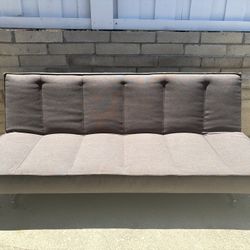 CB2 Futon (Grey Fabric) 