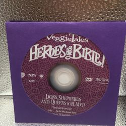 Movies DVD Veggie Tales Heroes Of The Bible 