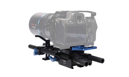 Sirui Universal Quick Release Baseplate with Dual 15mm Rod Clamp Kit