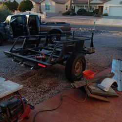 Homemade Trailer 80% Complete  $300 Tonight Only