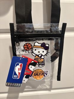 Hello Kitty Lakers Clear Tote Bag
