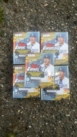 2026 Topps Finest Mega Boxes