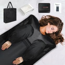 Infrared Sauna Blanket, Far Infrared Blanket, Dual Temperature Control#3138S4Y