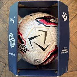 Puma Christian Pulisic FIFA Quality Match Soccer Ball Sz 5 White Red