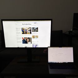 LG 27” 4K 60Hz Monitor (very good condition)