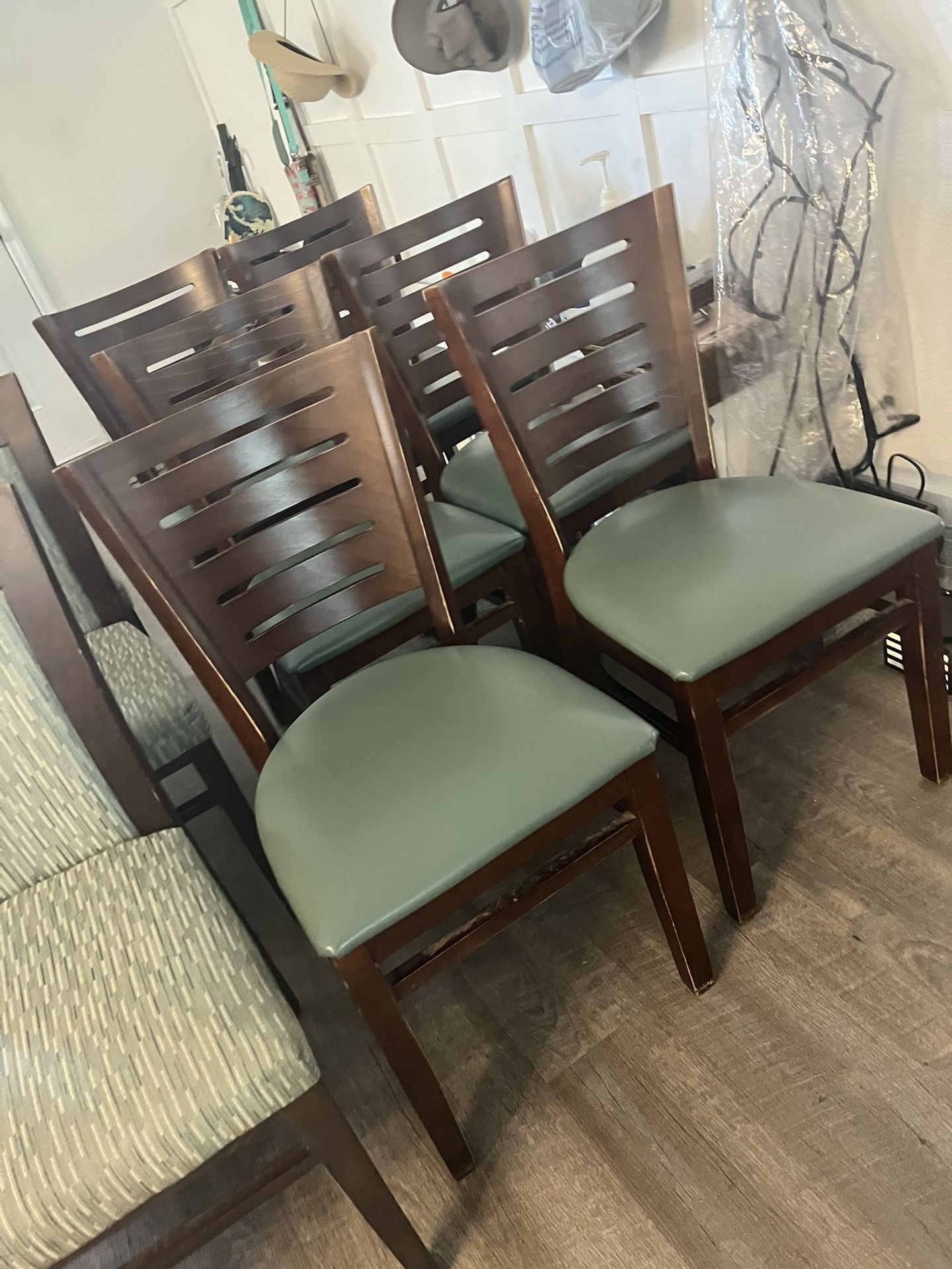 Hard Wood Commercial Grade Dining Chairs (14 Available)