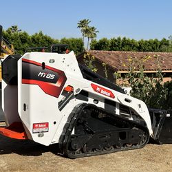 Bobcat Mt85 Mini Skid Steer Stand Behind