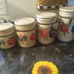 Vintage Ceramic Canisters
