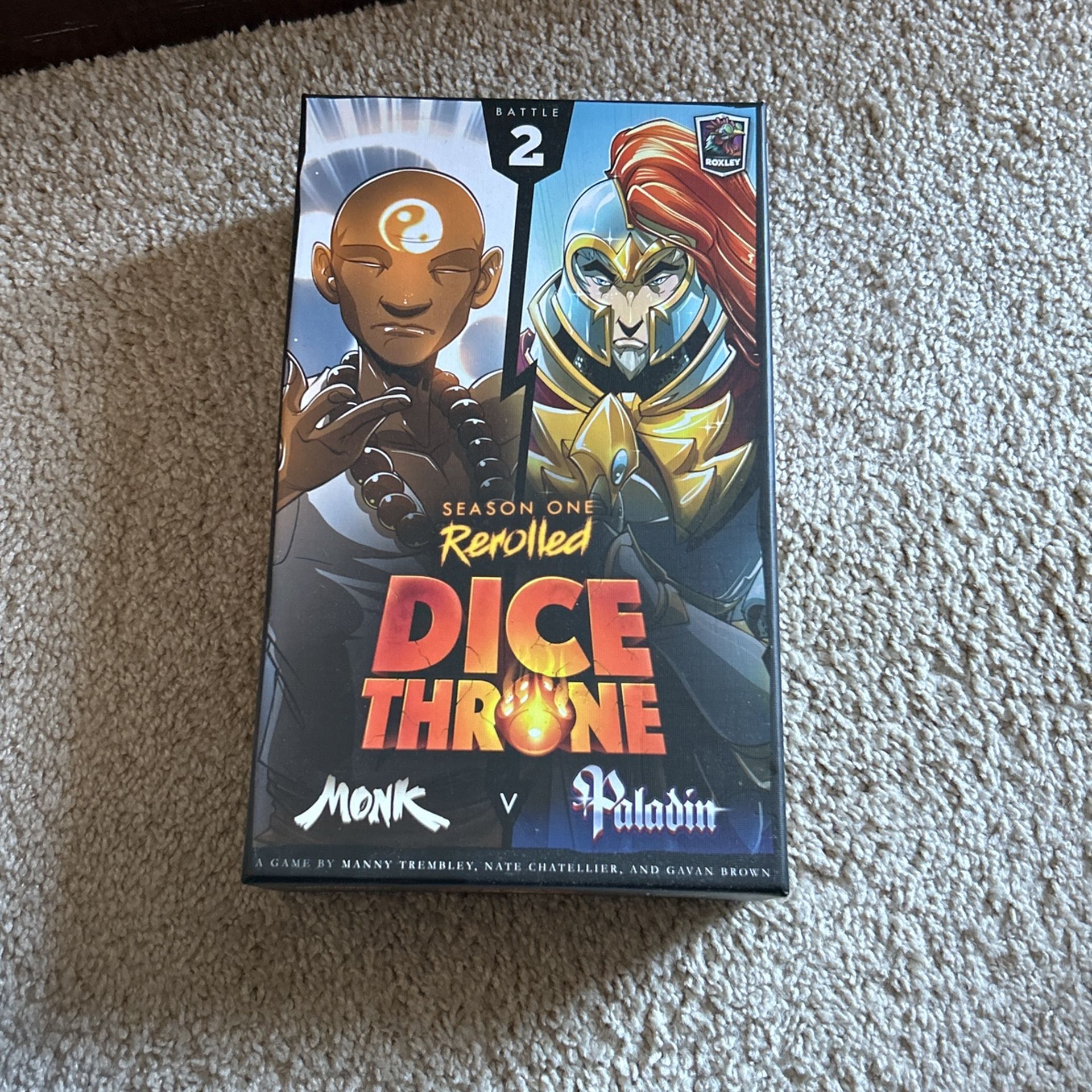 Dice Throne Season 1 Rerolled Monk And Paladin Characters