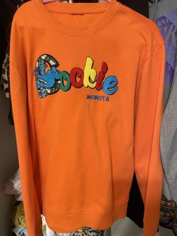 Orange Cookie The Monster Sweater 