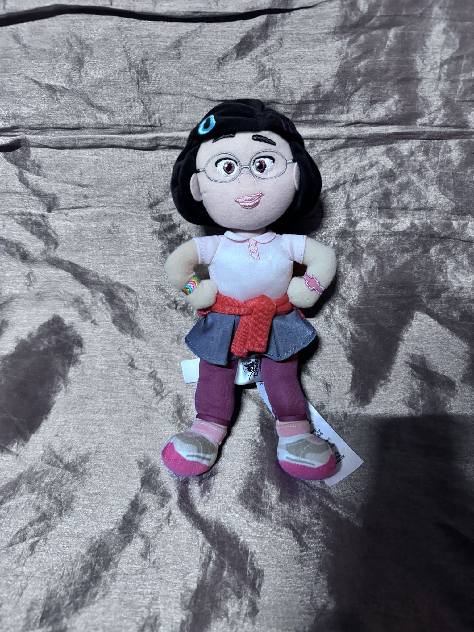 Disney Parks Pixar 2022 Turning Red Movie Mei Lee Plush 11" doll toy Stuffed Ani