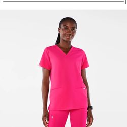 Casma Three Pocket Scrub Top And Zamora Jogger Pants