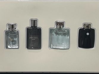 4-piece Macy’s perfume set eau de toilette Versace Azzaro