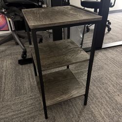 Small Grey End Table