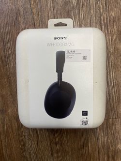 Sony WH-1000XM6 Wireless Headphones Black