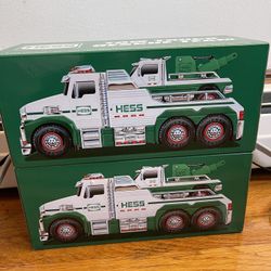 2019 Hess Tow Truck Rescue Team - Brand New in Original Box