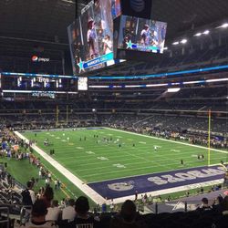 Cowboys vs eagle  Sec 201 row 8 (4pack)  $1400 for all 4   Also have  Ny  Washington  Same seats