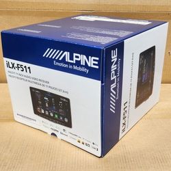 Alpine 11 Inch Touchscreen Stereo Single Din Wireless Apple Carplay Android Auto HDMI YouTube Netflix Bluetooth ILX-F511 🚨 Payment Options Available 