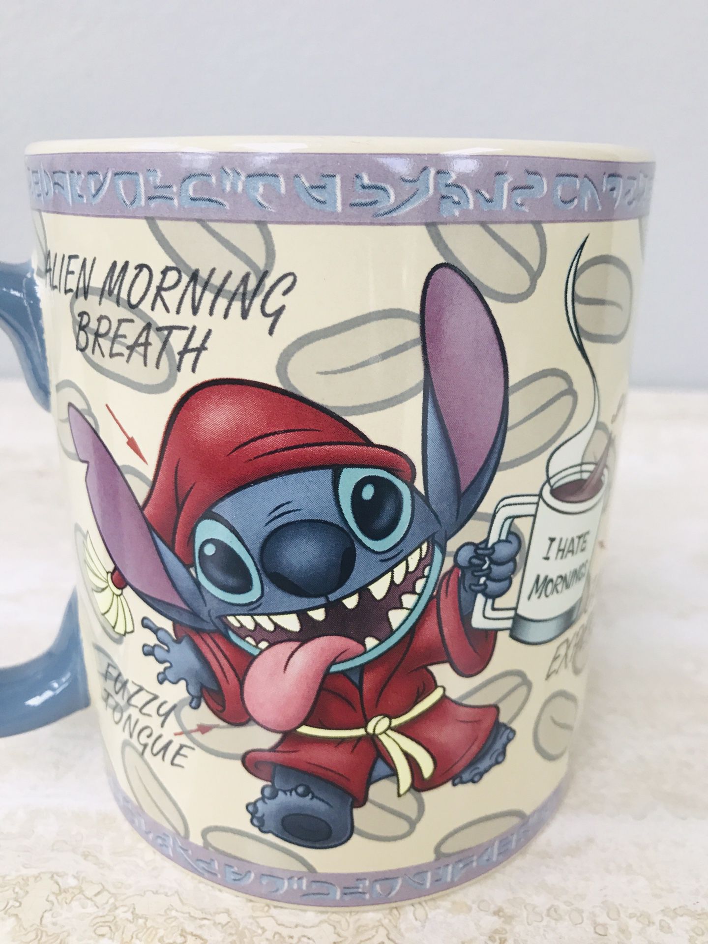 Stitch coffee mug 26oz