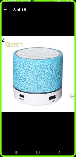 _ED Wireless Bluetooth Speaker USB Music ound Play