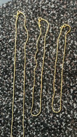 14k solid gold necklaces