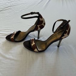 Size 5.5/6 women’s animal print heels