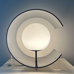 1970s Modernist Lamp by Robert Sonneman