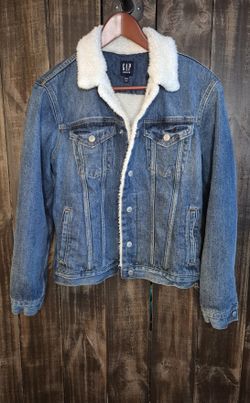 GAP Sherpa Lined Denim Jacket