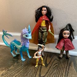Disney’s Raya and the Last Dragon doll set