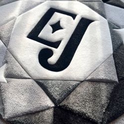 Custom handmade Rugs With Your Brand Or Favorite team. 