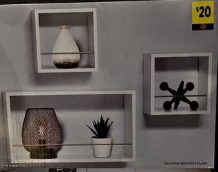 3 Piece Wall Shelf 