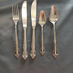 United Silver Co Stainless Flatware Japan