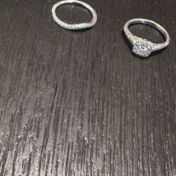 14k Gold Disney Tinkerbell Bridal Set