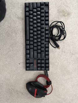 Red Dragon Mechanical Gaming Keyboard And Wired Mouse