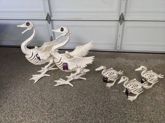 Halloween New Skeleton Geese & Ducks
