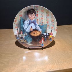 Little Jack Horner Decorative Plate - 2 Available 
