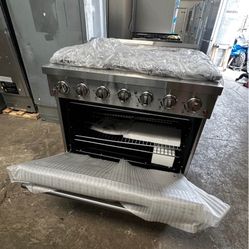 36” Gas Stove 