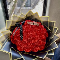 Eternal Roses Bouquet 50 Roses $150 Each 