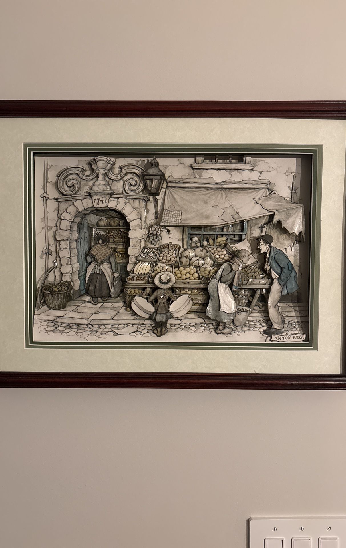 Shadow Box Anton Pieck