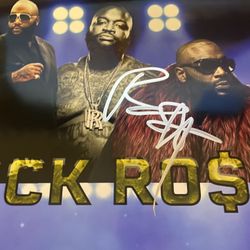 Rick Ross Autographed Photo 