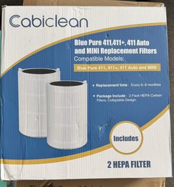 Blue Pure 411,411+, 411 Auto and MINI replacement Filters