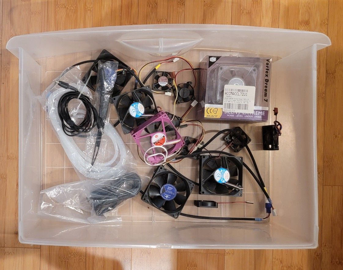 Box Of Computer Fans