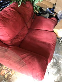 Small section couch.