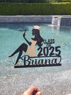 Personalized Graduation Cake Topper, Personalized Cake Topper, Graduation Cake Topper, Class Of 2025 Grad Cake Decoration, Graduation Cake Accent