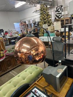 Copper lamp