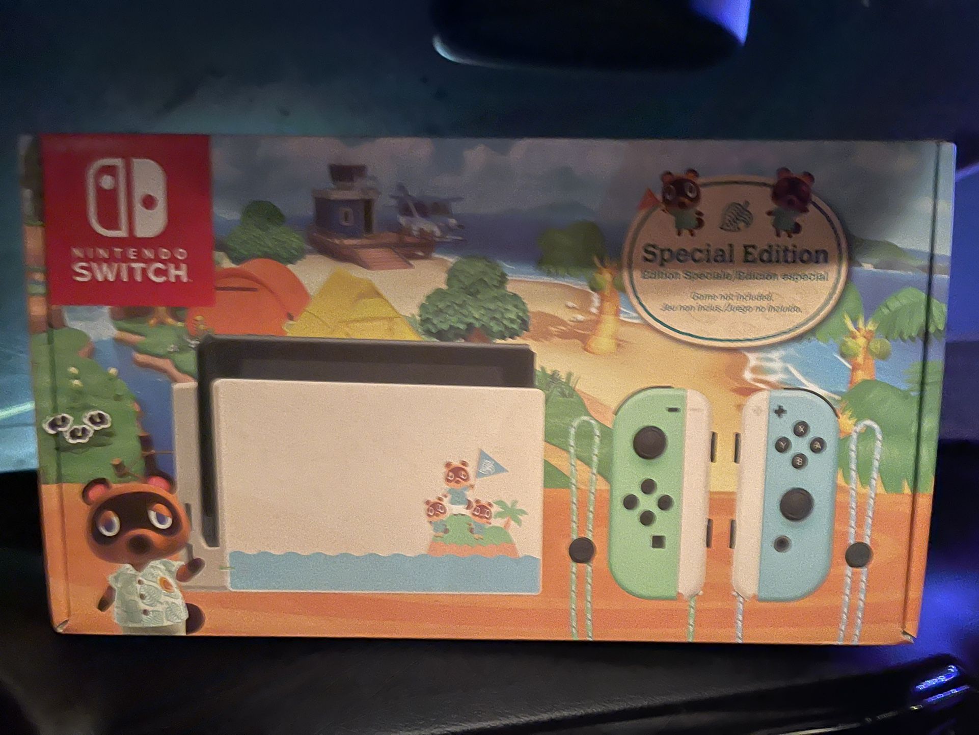 Nintendo Switch Animal Crossing Edition