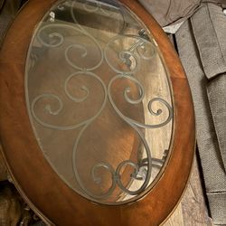 Large Oval Coffee Table