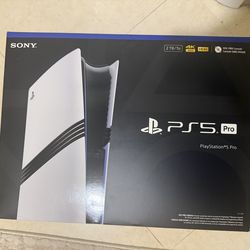New Sony PlayStation 5 Pro Digital PS5 2TB White Console Gaming System CFI-7119