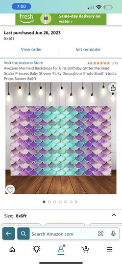 Mermaid Backdrop