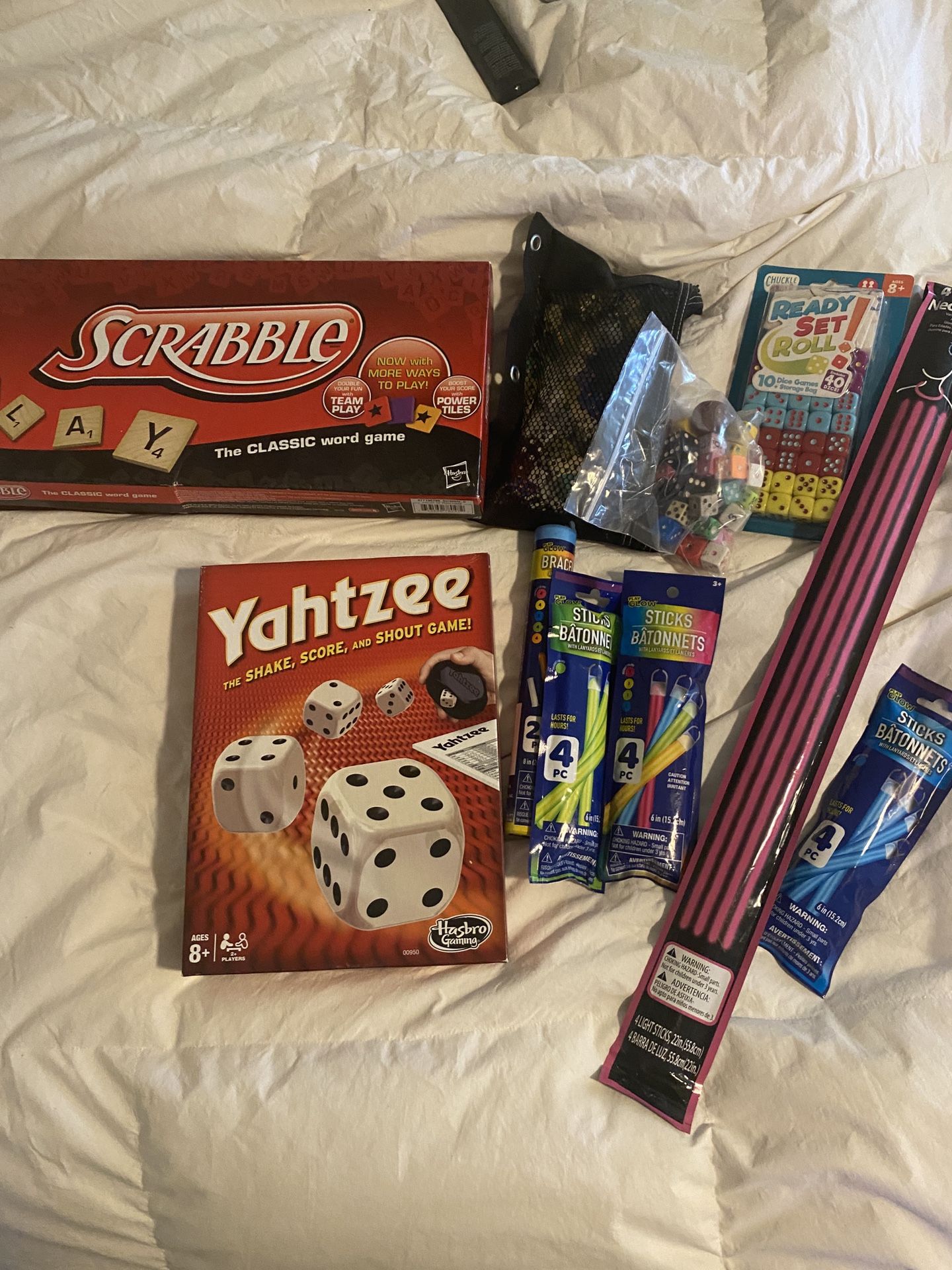 Toys Games Dice Glow Stick Bundle
